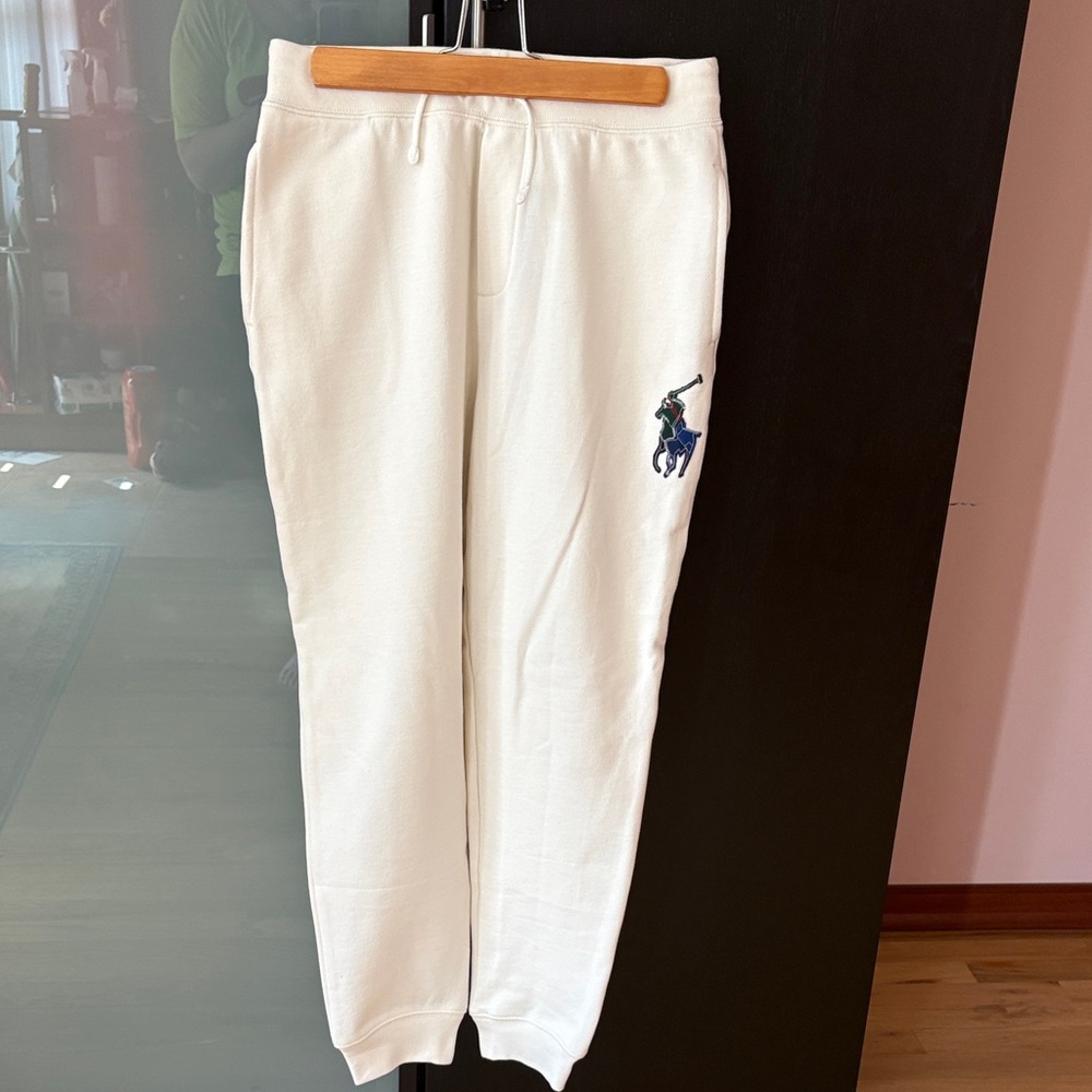 Polo by Ralph Lauren Boys Holliday White Joggers
